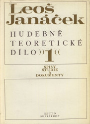 Hudebně teoretické dílo 1 Janáček