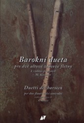 Barokní dueta pro dvě altové zobcové flétny