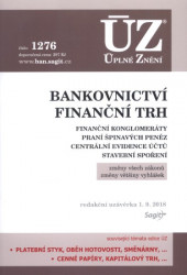 Bankovnictví. Finanční trh (ÚZ č. 1276)