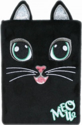 Plyšový deník - Černá kočka