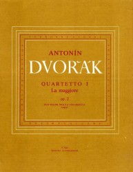 Smyčcový kvartet č. 1 A dur op. 2 - hlasy