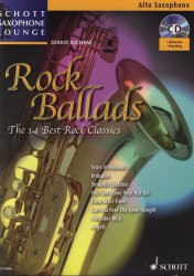 Rock ballads Alt Saxofon + Online Audio