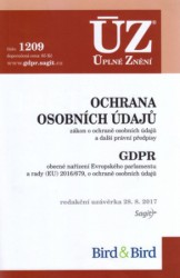 Ochrana osobních údajů. GDPR (ÚZ, č. 1209)