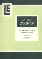 Slovanské tance, op 46 1-4 pro housle a klavír