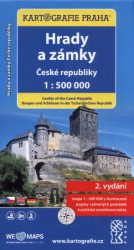 Hrady a zámky České republiky 1:500 000