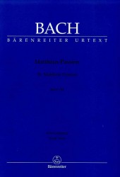 Matthäus-Passion BWV 244 Matoušovy pašije klavírní výtah