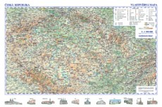 Česká republika - vlastivědná mapa 1:1 100 000