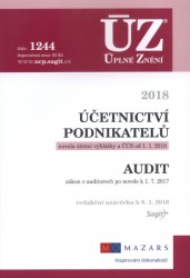Účetnictví podnikatelů. Audit (ÚZ, č. 1244)