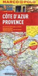Côte D'Azur, Provence 1:200 000