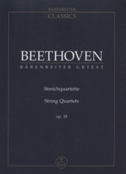 Streichquartette Op. 18 Smyčcové kvartety partitura