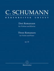 Tři romance pro housle a klavír, Op. 22