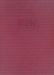 Bible (lesklá vínová, rodinná)