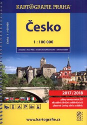 Česko 1:100 000 - Autoatlas 2017/2018
