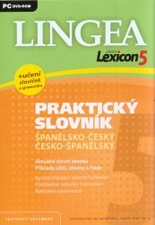 Lingea praktický slovník španělsko-český a česko-španělský -  PC DVD-ROM