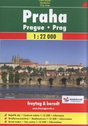Výprodej - Praha - atlas města 1:22 000
