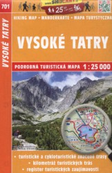 Vysoké Tatry 1:25 000