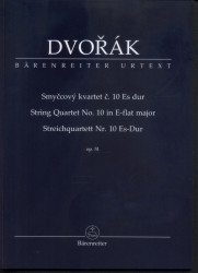 Smyčcový kvartet č. 10 Es dur Op. 51 studijní partitura