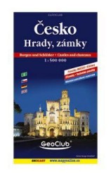 Hrady, zámky a památkové objekty - Česká republika 1:500 000