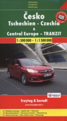 Česko 1:500 000 & Central Europe - tranzit 1:1 500 000