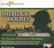 15 případů Sherlocka Holmese - CD MP3