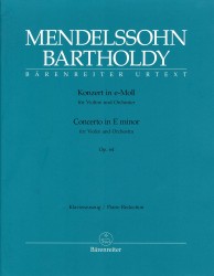 Konzert in e moll für Violine und Orchester op. 64