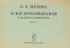 16 kleine klavierstücke Malé klavírní kusy Handel