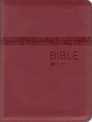 Bible (tmavě červená)
