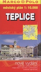 Teplice - plán města 1:10 000