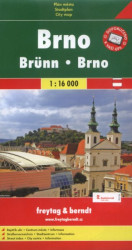 Brno 1:16 000 - Plán města