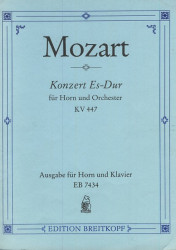 Koncert pro lesní roh Es Dur Mozart KV447