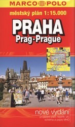 Praha 1:15 000 - městský plán