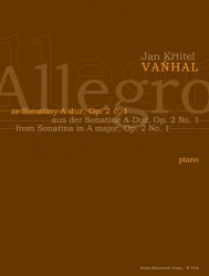 Allegro ze Sonatiny A Dur, Op. 2 č.1