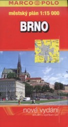 Brno - městský plán 1:15 000