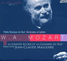 CD W. A. Mozart Petite Musique de nuit, Sérénades et ballets