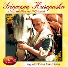 Princezna Husopaska a další pohádky bratří Grimmů - CD a DVD