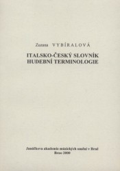Italsko-český slovník hudební terminologie