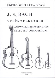 Výběr ze skladeb Bach kytara