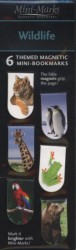 Záložka do knihy Mini mark - Wildlife (6 ks)