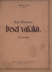 Deset valčíků pro housle Strauss