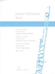 Sonate in g-Moll für Flöte und obligates Cembalo (Klavier)