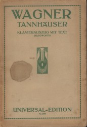 Tannhäuser - klavírní výtah