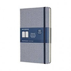 Moleskine Limited Edition Blend Collection Notebook Large Ruled Blue