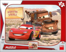 Auta: Blesk a Burák - Puzzle (12 dílků)