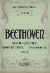 Smyčcový kvartet, op. 130