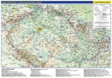 Česká republika - fyzická a administrativní mapa 1:1 100 000