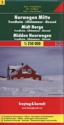 Norwegen Mitte 1 : 250 000