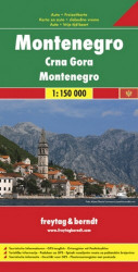 Černá Hora 1:150 000