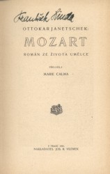 Mozart kniha