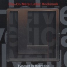Clip-On Metal Letter Bookmark - písmeno L