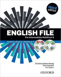 English File Pre-intermediate: MultiPack B with iTutor and iChecker - Third Ed